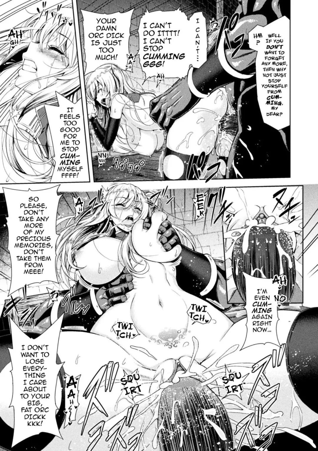 [Yamada Gogogo] ERONA Orc no Inmon ni Okasareta Onna Kishi no Matsuro | Erona ~The Fall of a Beautiful Knight Cursed with the Lewd Mark of an Orc~ Ch. 1-3 (decensored) Fhentai - Page 47