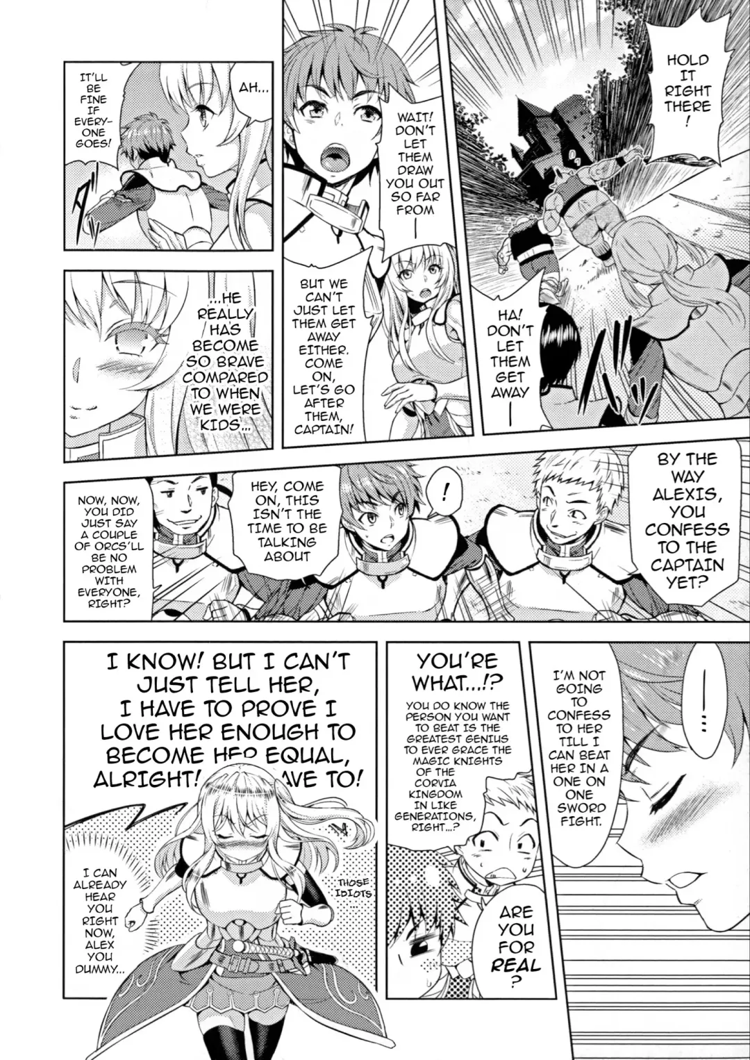[Yamada Gogogo] ERONA Orc no Inmon ni Okasareta Onna Kishi no Matsuro | Erona ~The Fall of a Beautiful Knight Cursed with the Lewd Mark of an Orc~ Ch. 1-3 (decensored) Fhentai - Page 7
