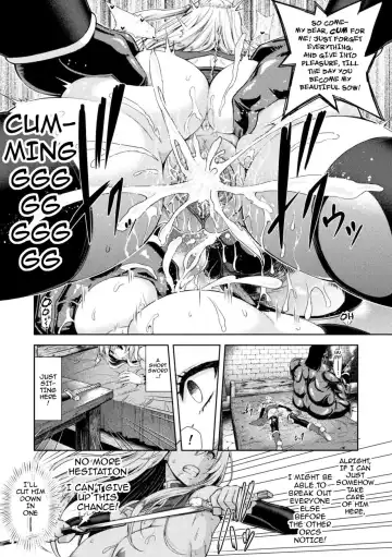 [Yamada Gogogo] ERONA Orc no Inmon ni Okasareta Onna Kishi no Matsuro | Erona ~The Fall of a Beautiful Knight Cursed with the Lewd Mark of an Orc~ Ch. 1-3 (decensored) Fhentai - Page 43