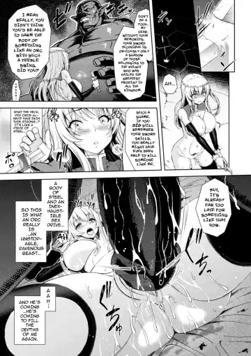 [Yamada Gogogo] ERONA Orc no Inmon ni Okasareta Onna Kishi no Matsuro | Erona ~The Fall of a Beautiful Knight Cursed with the Lewd Mark of an Orc~ Ch. 1-3 (decensored) Fhentai - Page 45
