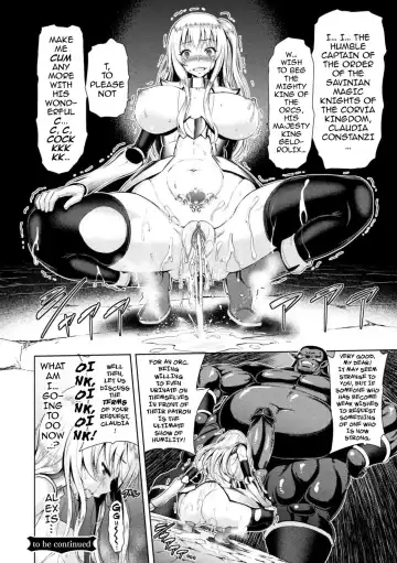 [Yamada Gogogo] ERONA Orc no Inmon ni Okasareta Onna Kishi no Matsuro | Erona ~The Fall of a Beautiful Knight Cursed with the Lewd Mark of an Orc~ Ch. 1-3 (decensored) Fhentai - Page 50