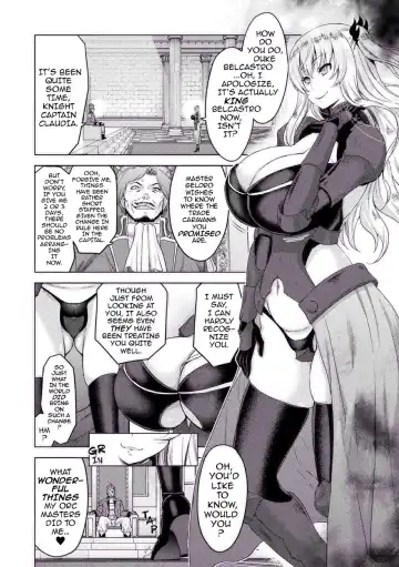 [Yamada Gogogo] ERONA Orc no Inmon ni Okasareta Onna Kishi no Matsuro | Erona ~The Fall of a Beautiful Knight Cursed with the Lewd Mark of an Orc~ Ch. 1-3 (decensored) Fhentai - Page 87