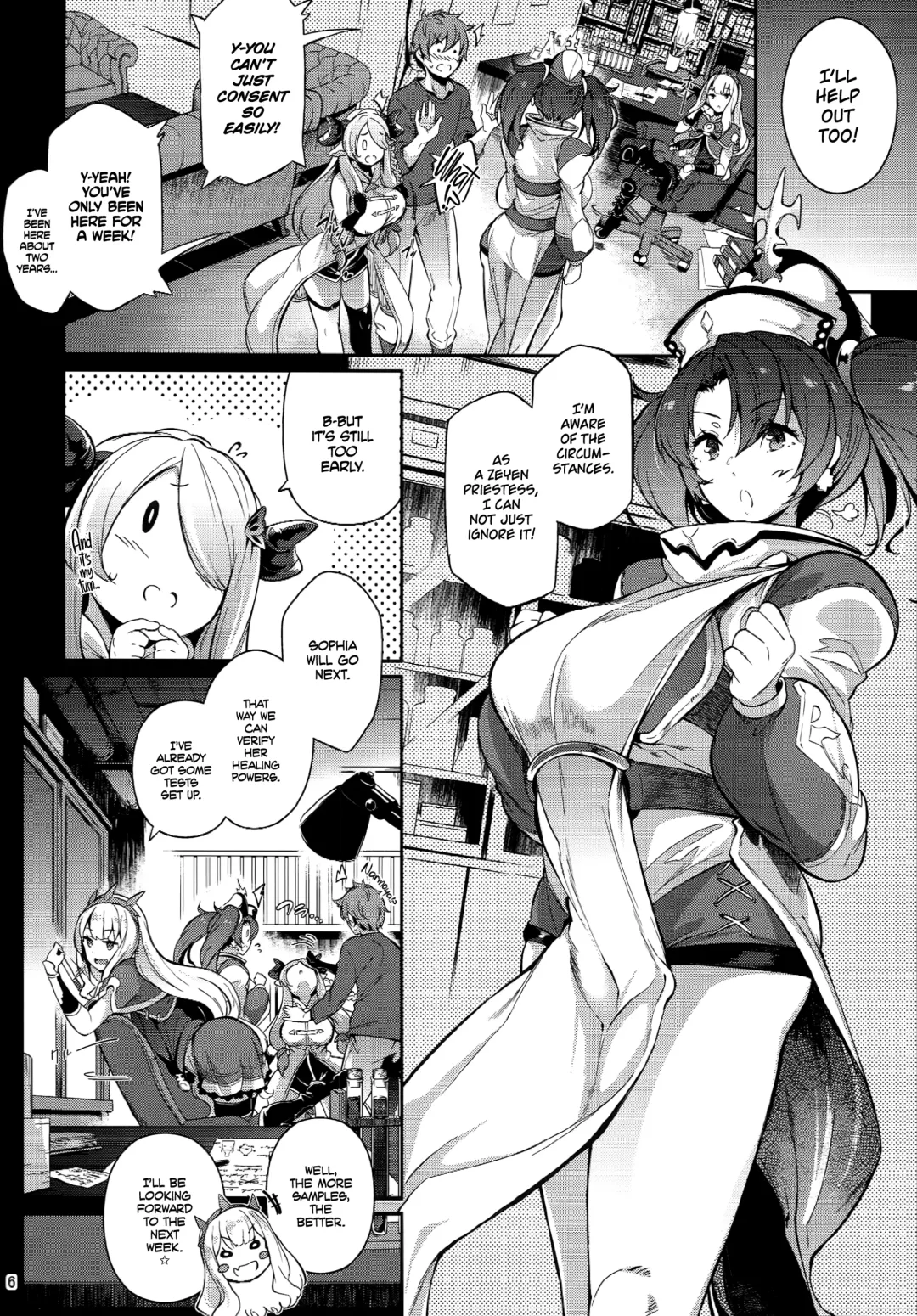 [Kuronomiki] Zeen no Seijo | Zeyen Priestess Fhentai - Page 5