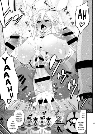 [Katou Jun] Ibuki no Yuusha Kyousei Kyonyuuka Kikiippatsu! | Breath of the Hero : Crisis of the Forced Huge Breast Growth! Fhentai - Page 25