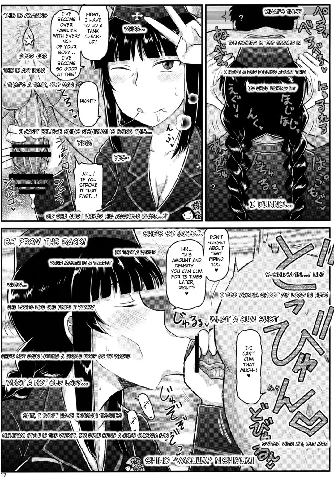 [Deep Valley] Girl?s & Semen III Nishizumi Shiho no Moteamashita Ureure Body o Chuunen Chinpo de Soutou Sakusen! Iemoto Ransou ni Idenshi Seichuu Butai Shinkou Kaishi ~Tane wa Maiorita~ Fhentai - Page 18
