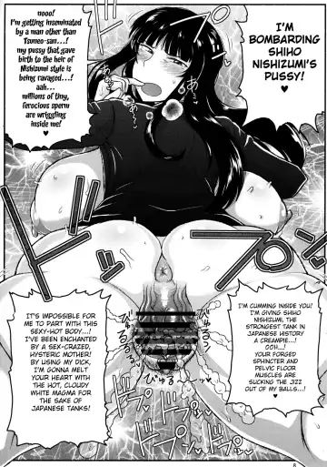 [Deep Valley] Girl?s & Semen III Nishizumi Shiho no Moteamashita Ureure Body o Chuunen Chinpo de Soutou Sakusen! Iemoto Ransou ni Idenshi Seichuu Butai Shinkou Kaishi ~Tane wa Maiorita~ Fhentai - Page 9