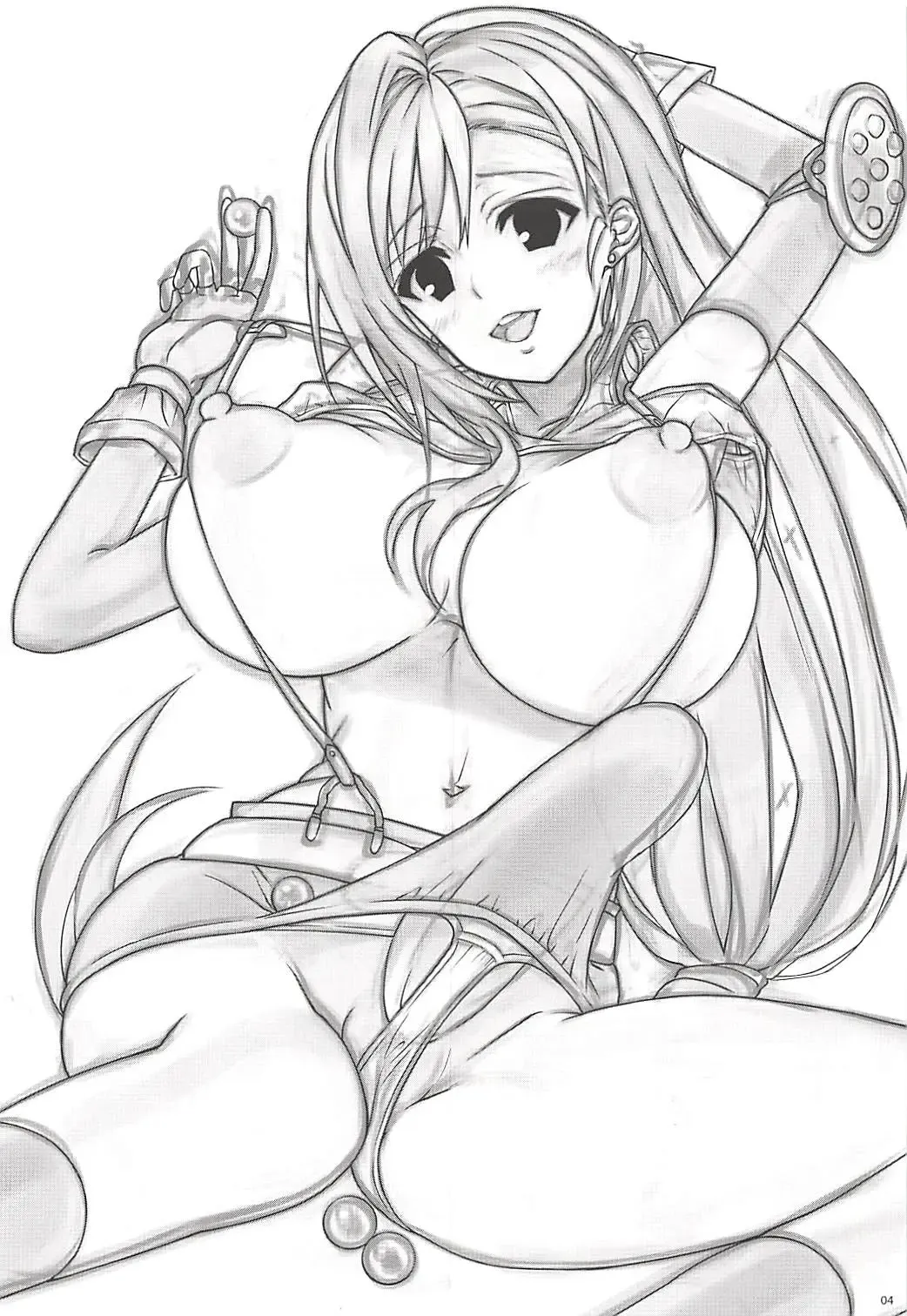 Futanari Doutei Tifa Soushuuhen -Tsuioku- Inran Mesu Chinpo Kairaku Ochi Fhentai - Page 3