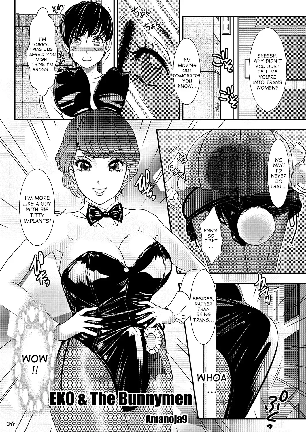 [The Amanoja9] BEHAVIOUR+9 HG ~High Grade Shemales~ Fhentai - Page 3