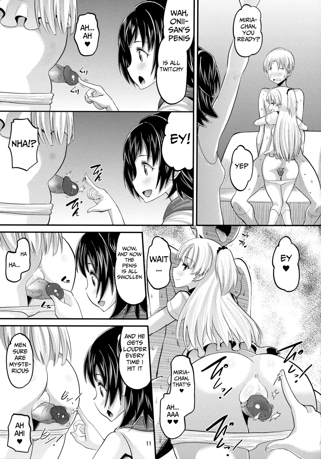 [Norakuro Nero] Rika to Miria ni Shiboritorareru Hon (decensored) Fhentai - Page 10