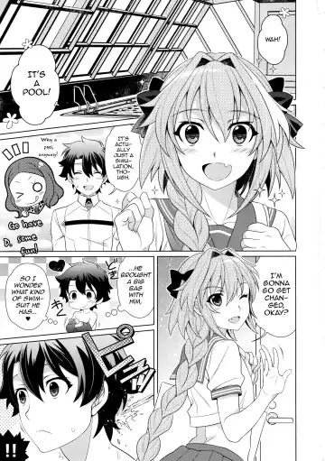 [Ura] Astolfo to Love Love Mizugi H Fhentai - Page 2