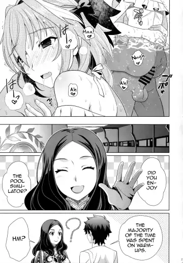 [Ura] Astolfo to Love Love Mizugi H Fhentai - Page 20