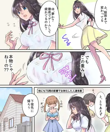 [Torajima Tao] TS Ame Chuihou ~Fushigi na Ame de Hen Warujinsei~ Fhentai - Page 9