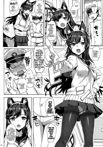 [Takayaki] Sailor Atago to Sakuranbo Fhentai - Page 9