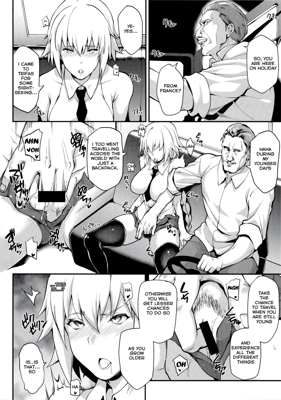 [Yozo] Kyousei Saimin Seijo Inwai Bitch Hike | The Saint Who Got Forcibly Hypnotised Into Bitchhiking Fhentai - Page 2