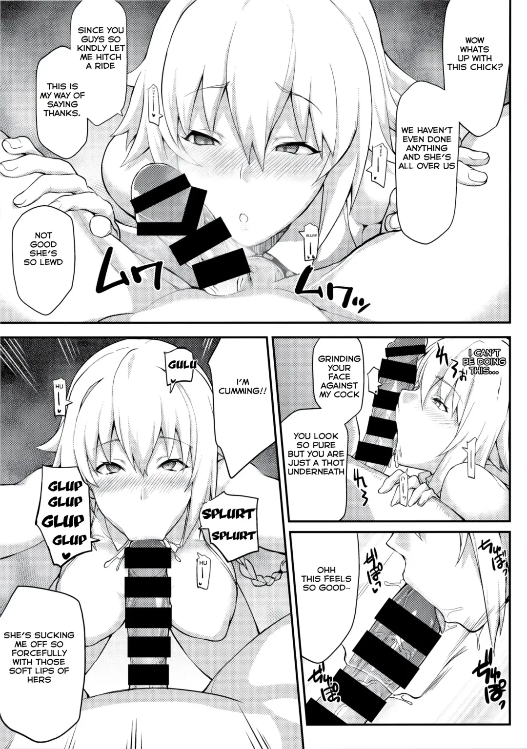 [Yozo] Kyousei Saimin Seijo Inwai Bitch Hike | The Saint Who Got Forcibly Hypnotised Into Bitchhiking Fhentai - Page 7