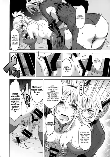 [Hg Chagawa] HGUC #09 Waga Uruwashiki Chichi e no xxx | HGUC# 09 xxx With My Beautiful Father ~ Clarente Blood Arthur Fhentai - Page 12