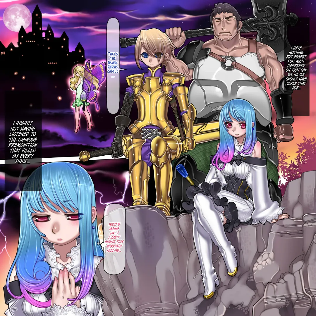 Kuromajo no Koukotsu | The Black Witch's Ecstasy Fhentai - Page 2