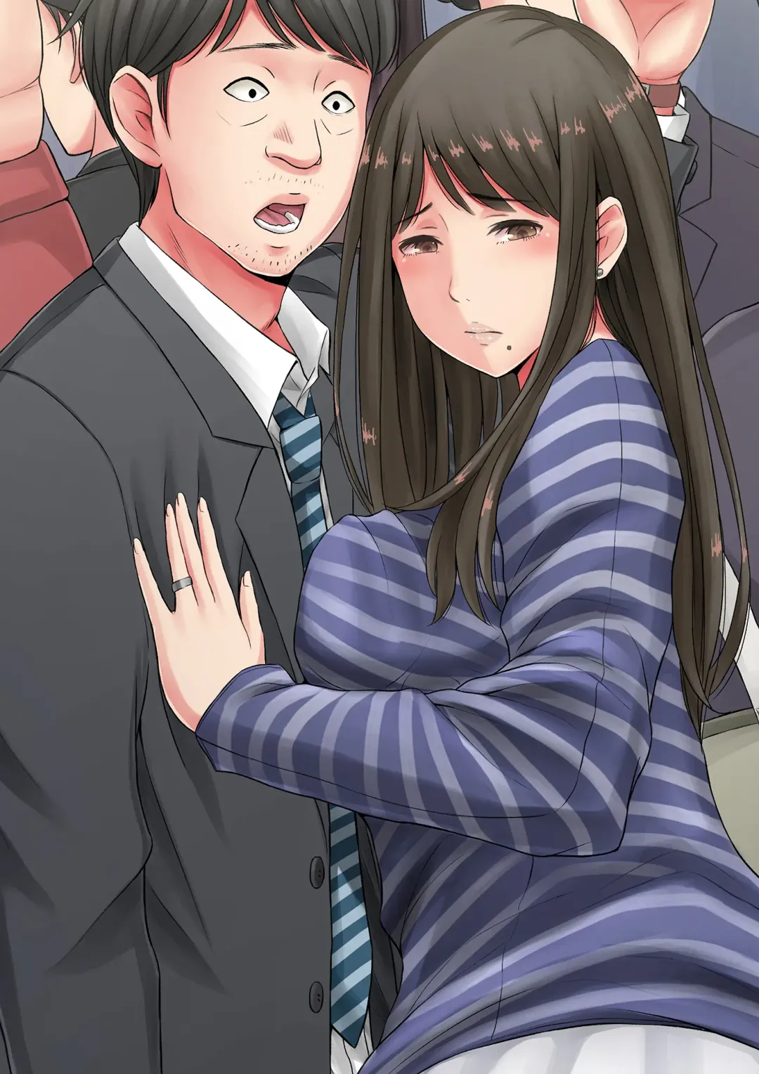 Okusan, chikubi mietemasu yo～ tonari no kyonyū wakadzuma ga mubōbi sugite～ Fhentai - Page 184