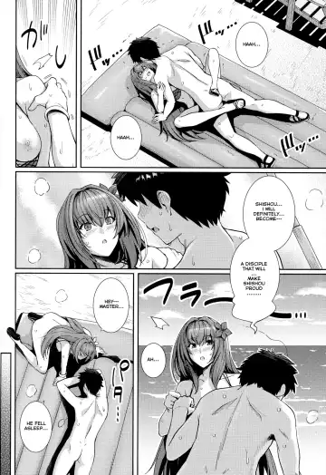 [Haruhisky] Mizugi Shishou to Koibito Ecchi Suru Hon. | Swimsuit Shishou and Her Lover Fhentai - Page 19