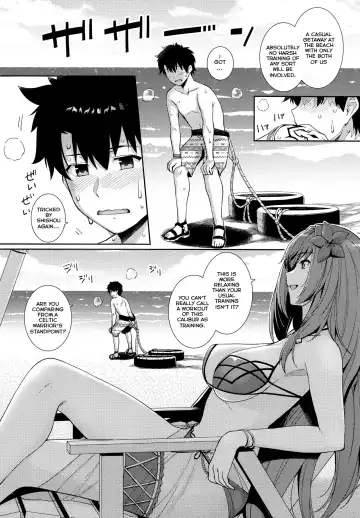 [Haruhisky] Mizugi Shishou to Koibito Ecchi Suru Hon. | Swimsuit Shishou and Her Lover Fhentai - Page 2