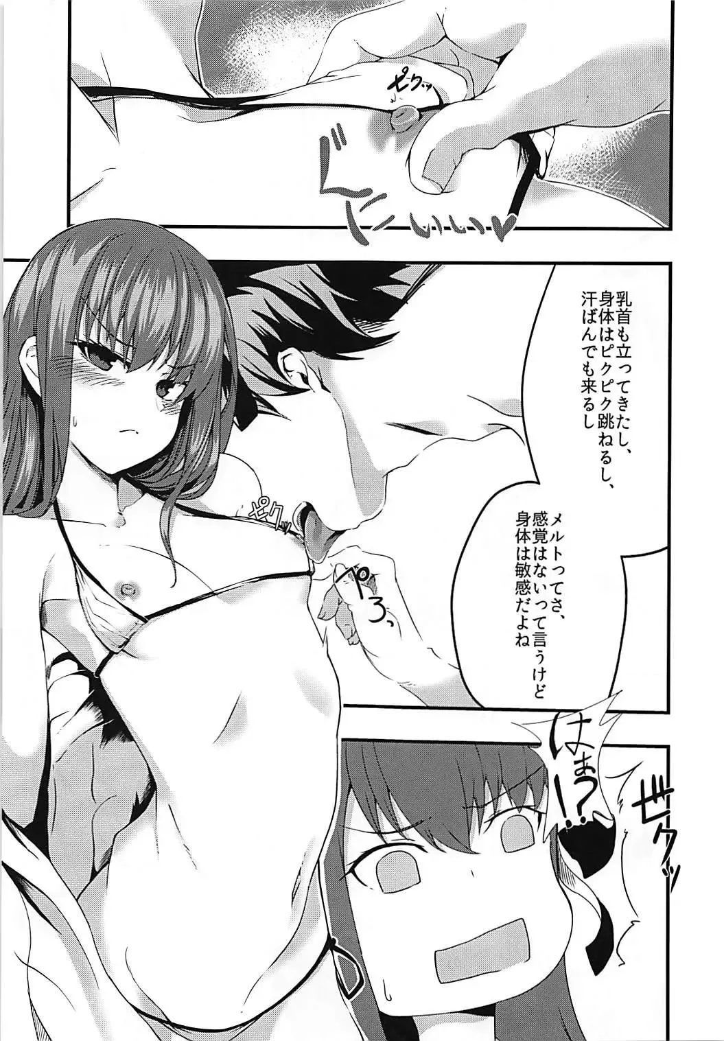 [Ku-ba] Melt ga Mizugi ni Kigaetara. Fhentai - Page 14