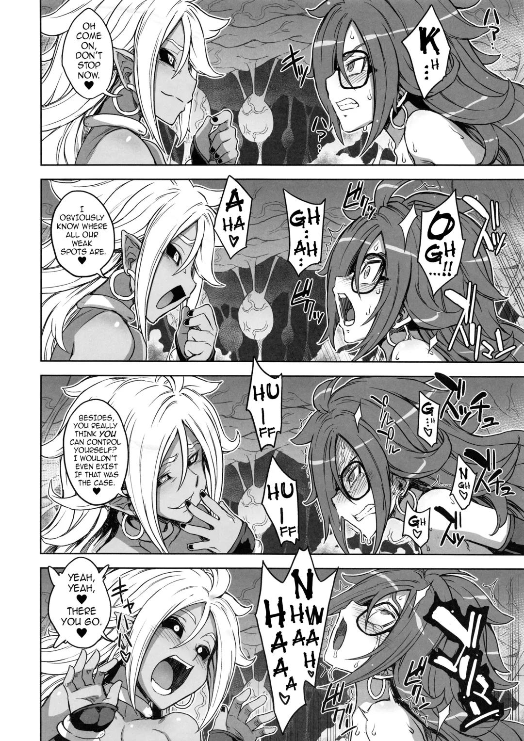 [Denki Shougun] 21-gou Kaizou Keikaku | Android 21's Remodeling Plan Fhentai - Page 15