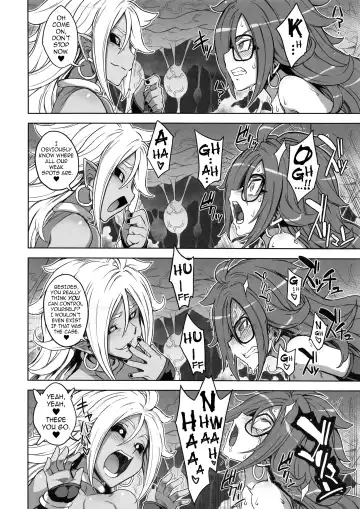 [Denki Shougun] 21-gou Kaizou Keikaku | Android 21's Remodeling Plan Fhentai - Page 15
