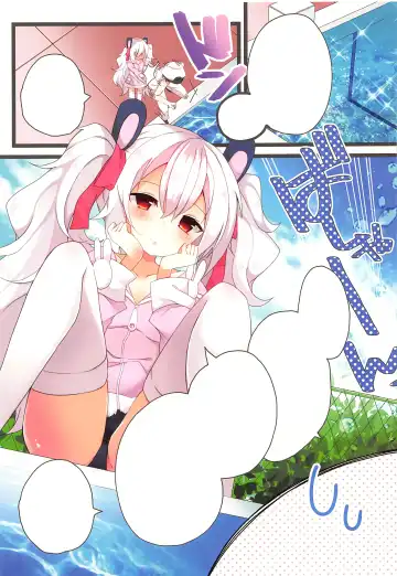 [Yukina Funa] Natsu no Pool de Laffey no Daitan Appeal... | Смелые действия Лаффи летом вбассеине Fhentai - Page 35