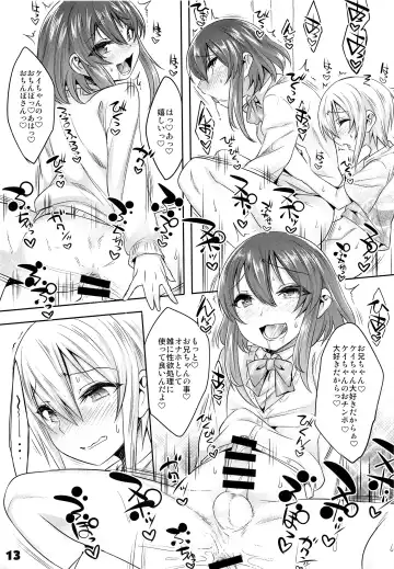 [Nanamatsu Kenji] Onii-cha ga Ecchi de Komacchaccha Fhentai - Page 12