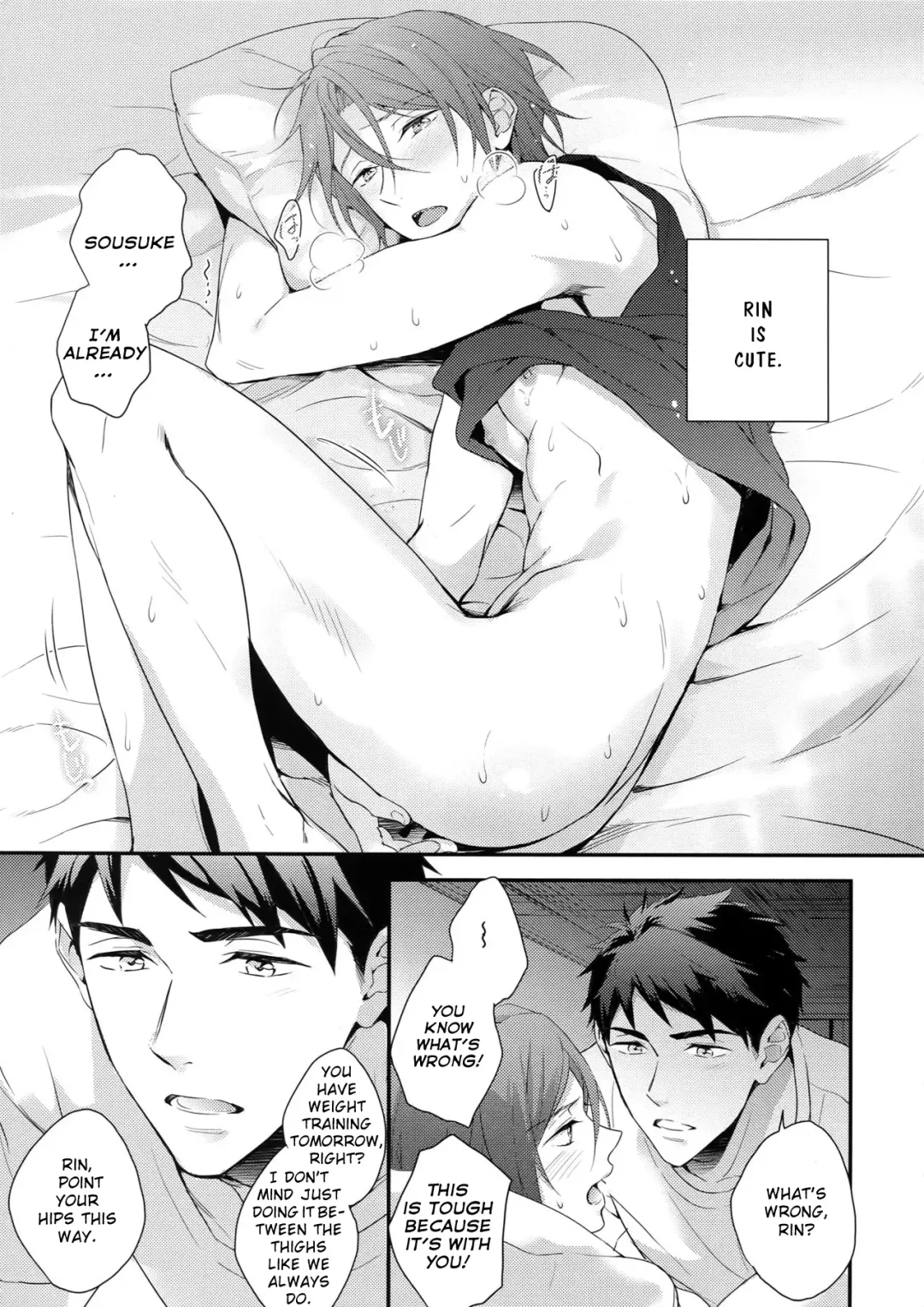 [Matsuo] Matsuoka Rin no Hajimete Zenbu. | Rin Matsuoka's First Everything Fhentai - Page 22