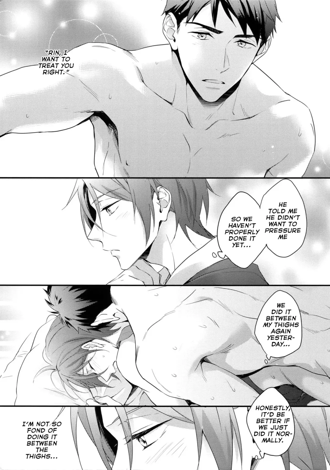 [Matsuo] Matsuoka Rin no Hajimete Zenbu. | Rin Matsuoka's First Everything Fhentai - Page 6