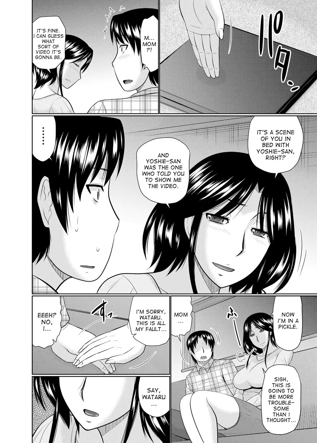 [Hatakeyama Tohya] Kanojo ga Hahaoya Dattara  | If My Girlfriend is a Mother... Fhentai - Page 46
