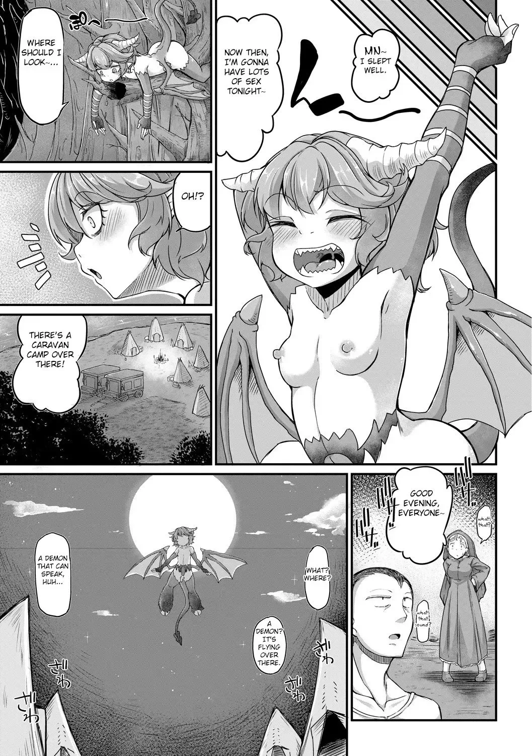 [Okuva] Fukkou!? Ishu Kouhai -Mazoku to Ningen no Kyousei Jidai- 6-wa Fhentai - Page 5