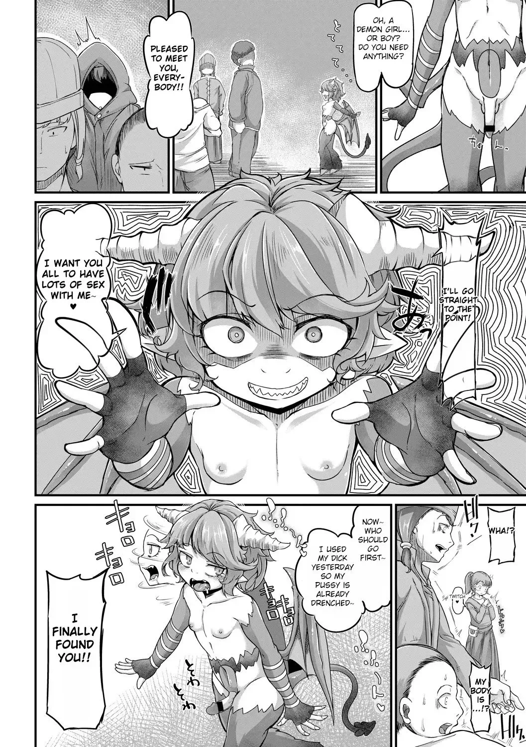 [Okuva] Fukkou!? Ishu Kouhai -Mazoku to Ningen no Kyousei Jidai- 6-wa Fhentai - Page 6