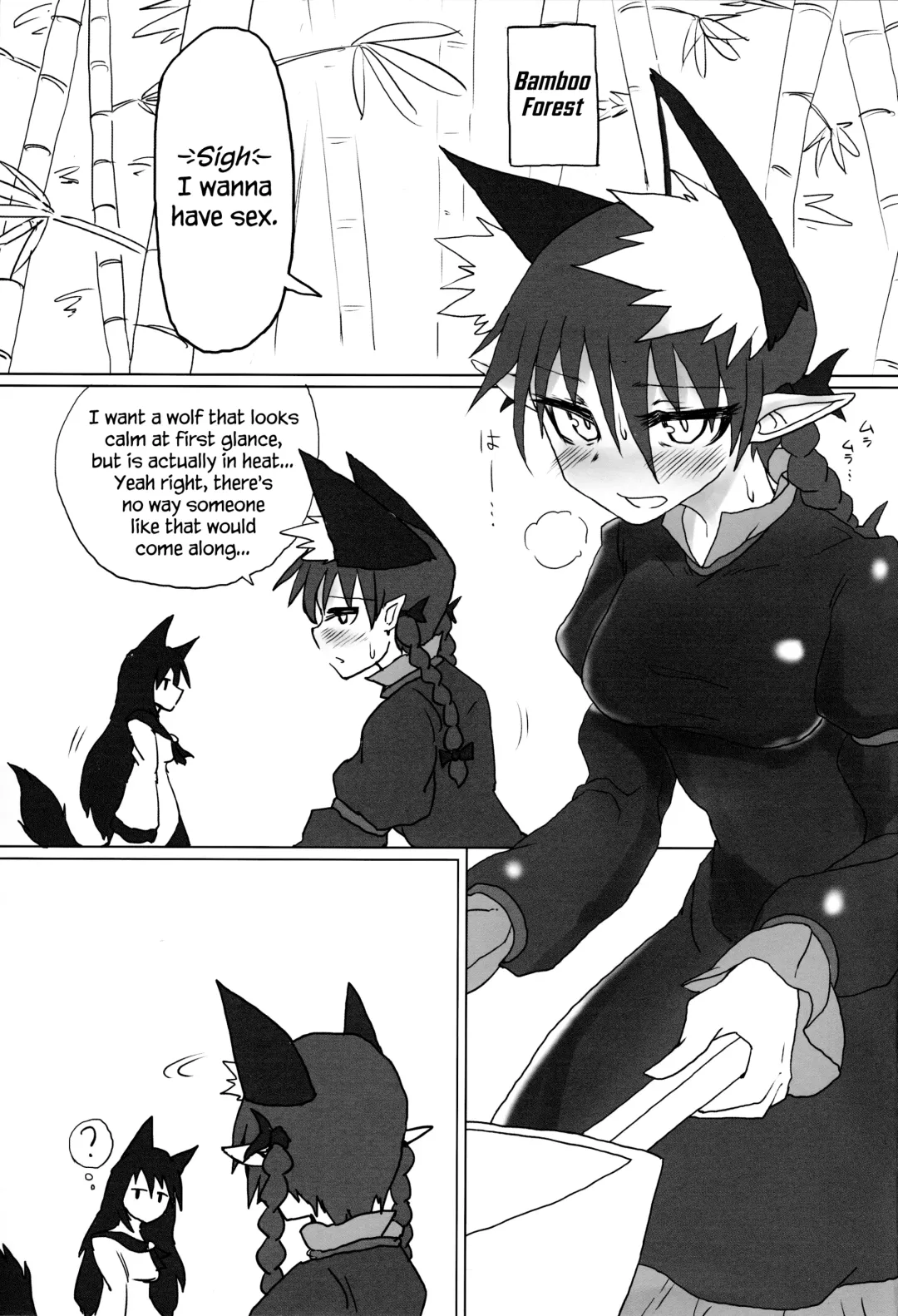 [Keta] Neko x Wolf. | Cat x Wolf Fhentai - Page 2