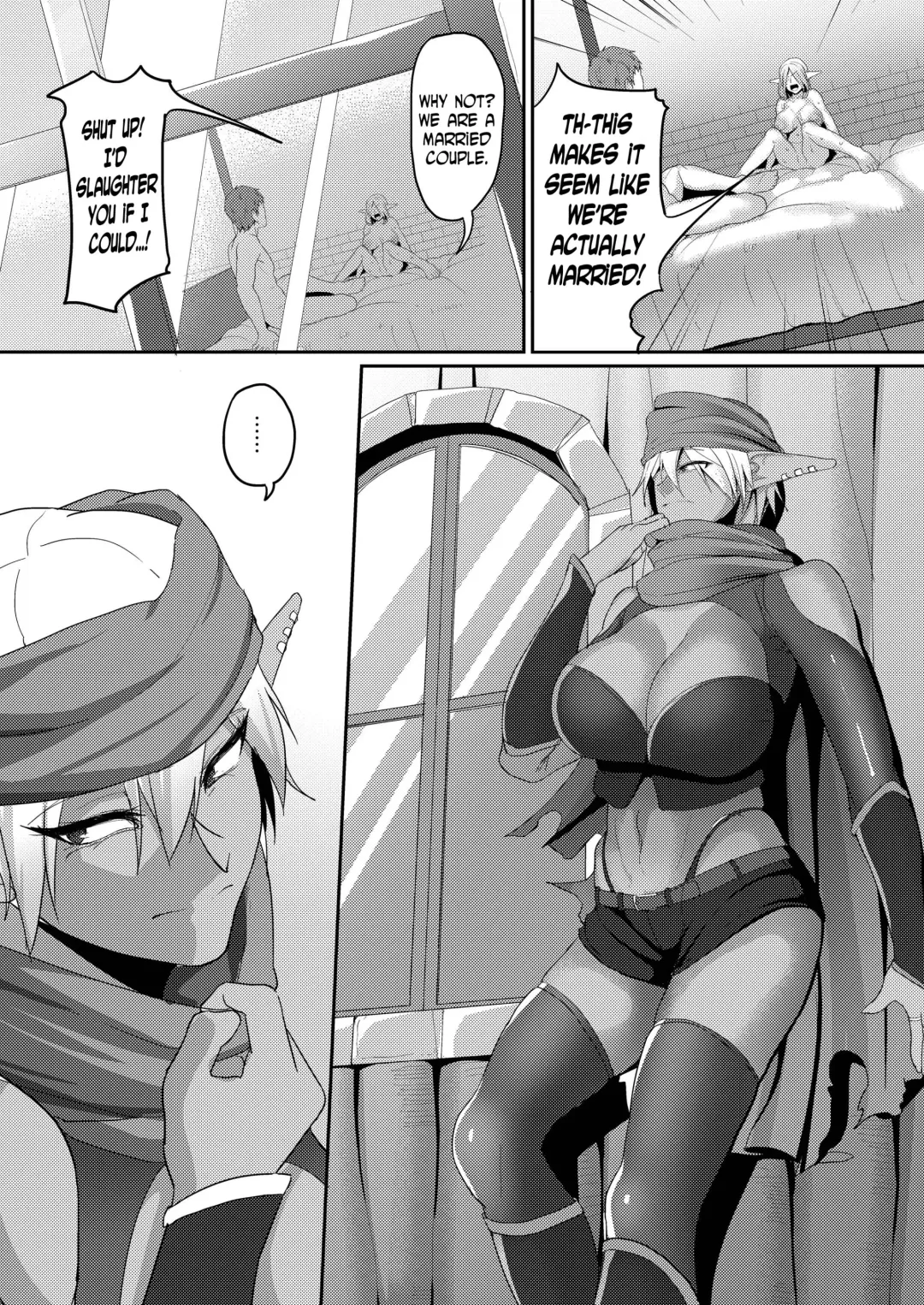 [Yamamoto Zenzen] Takabisha Elf Kyousei Konin!! 2 Fhentai - Page 24