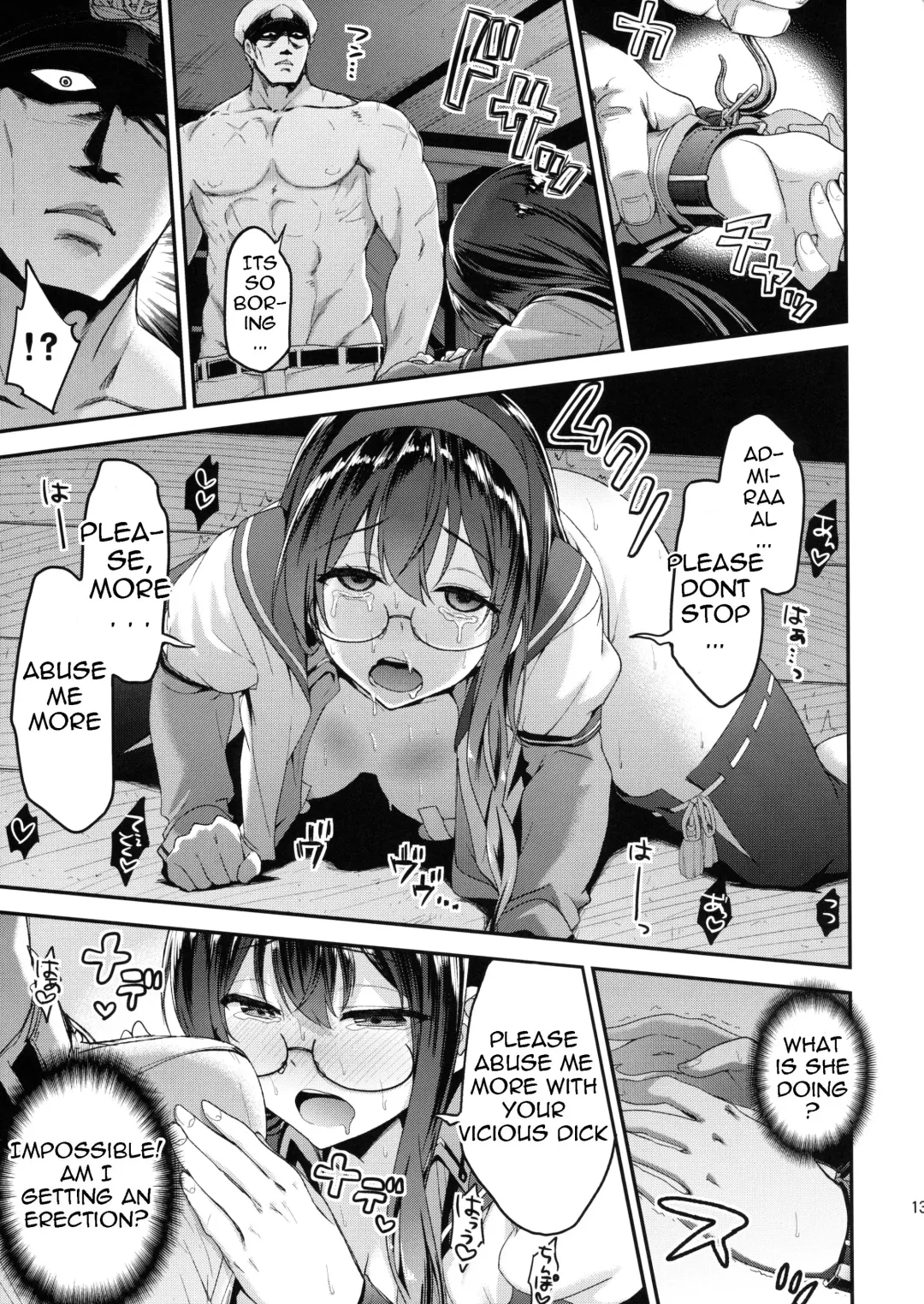 [Hakui Ami] Ooyodo Choukyou ~Shinjitsu no Ai o Motomete~ | Ooyodo's Training ~ Seeking for True Love Fhentai - Page 12