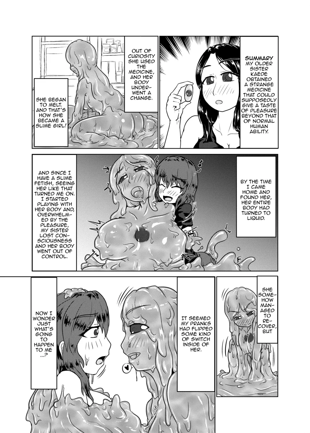 [Kaname] Watashi no Ane wa Slime Musume - 2-kame - Fhentai - Page 3