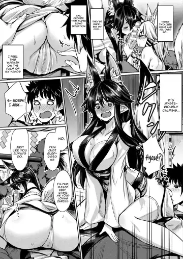 [Yasu] Kamisama Kara no Okurimono ~Kitsunekko Shimai to Kozukuri Ecchi~ Fhentai - Page 7