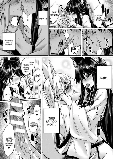 [Yasu] Kamisama Kara no Okurimono ~Kitsunekko Shimai to Kozukuri Ecchi~ Fhentai - Page 9