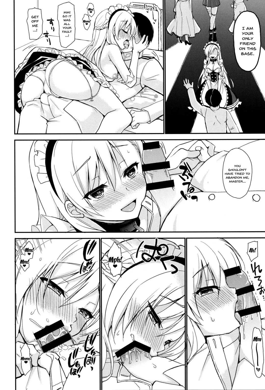 [Ikura Nagisa] Sokubaku Belfast - Belfast tie me down. Fhentai - Page 13