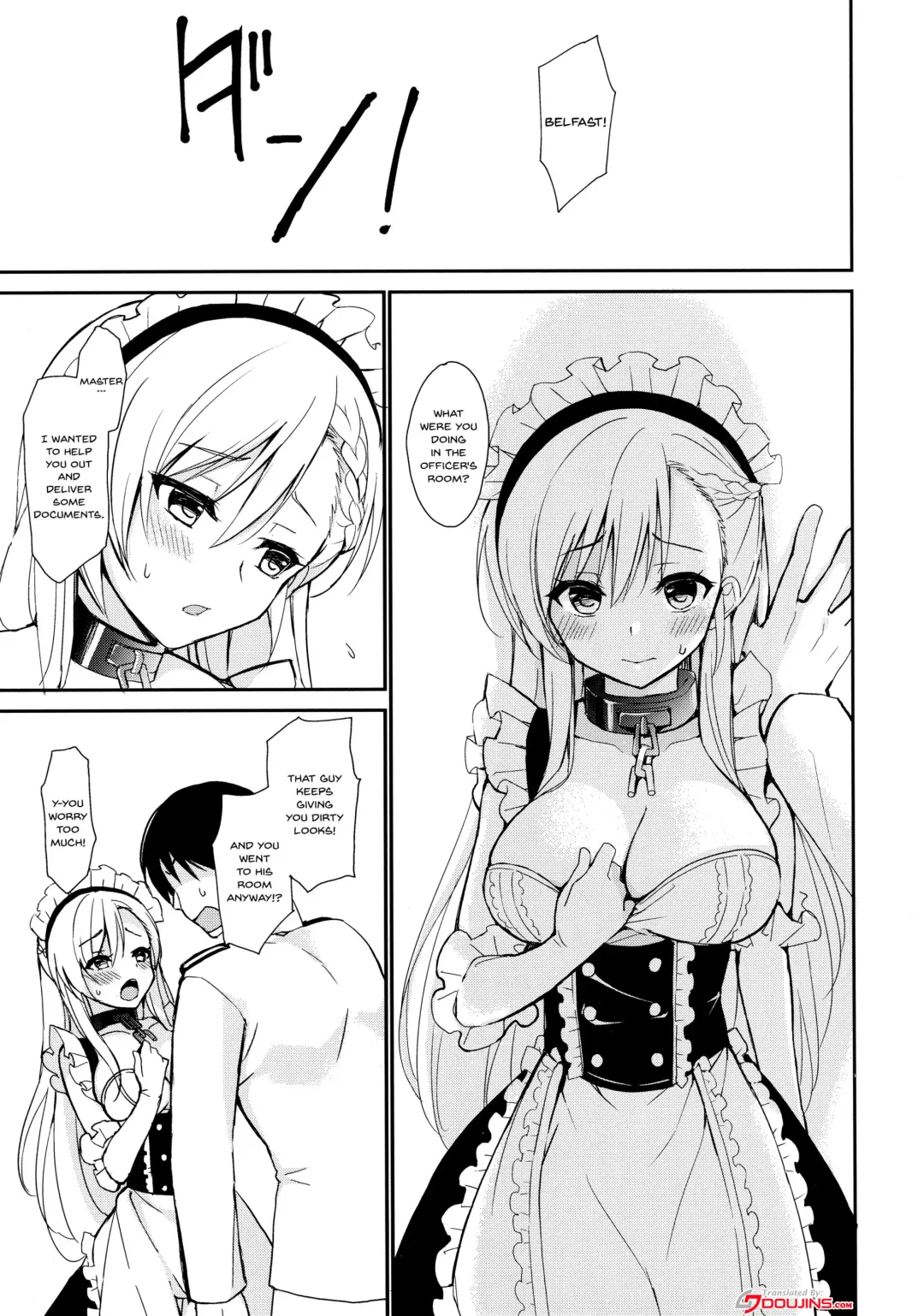 [Ikura Nagisa] Sokubaku Belfast - Belfast tie me down. Fhentai - Page 2