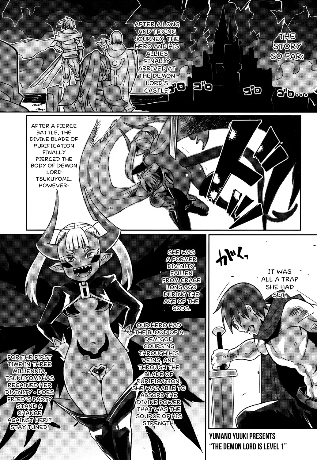 [Yumano Yuuki] Maou-sama Level 1 | The Demon Lord is Level 1 Fhentai - Page 1