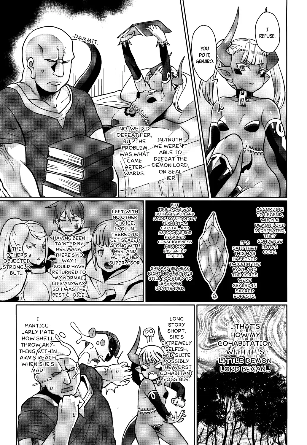 [Yumano Yuuki] Maou-sama Level 1 | The Demon Lord is Level 1 Fhentai - Page 7