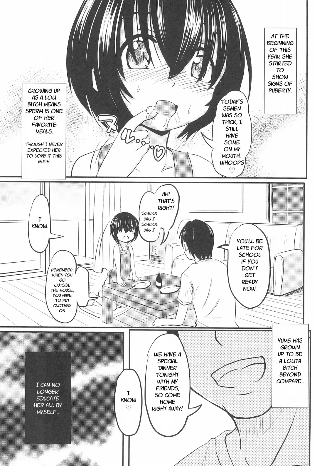 [Furyouhin] Shougakusei Bitch wa Saikou daze! Shiina Rizumu-chan-chi no Shokuiku Jijou Fhentai - Page 15