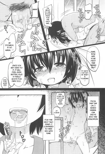[Furyouhin] Shougakusei Bitch wa Saikou daze! Shiina Rizumu-chan-chi no Shokuiku Jijou Fhentai - Page 14