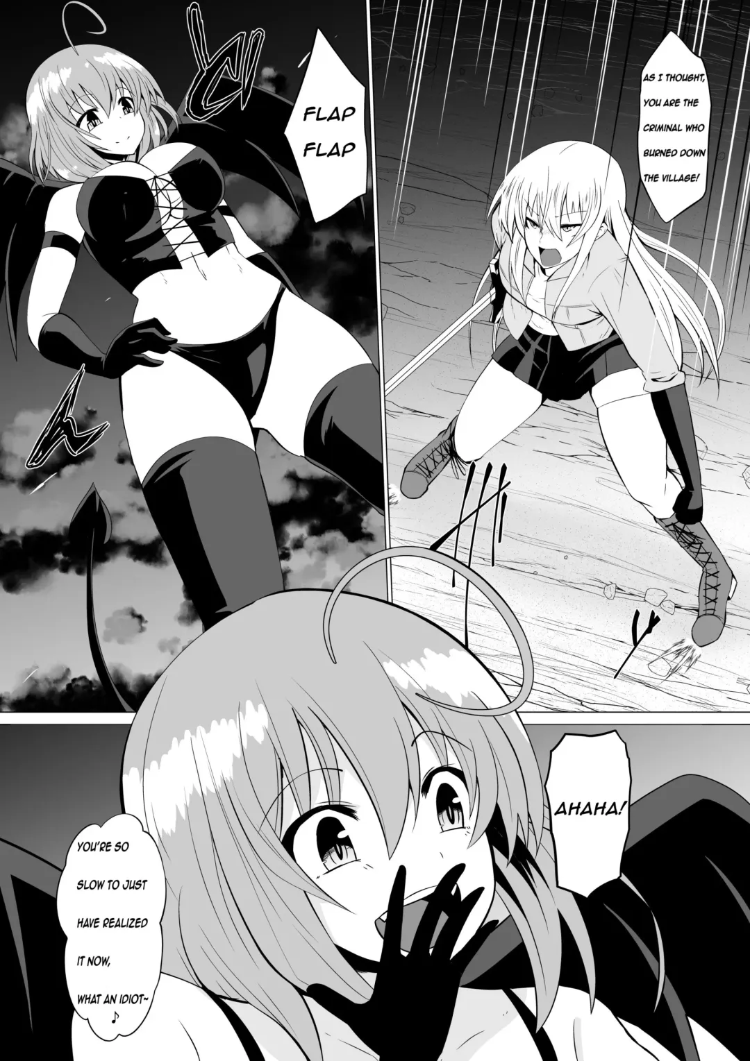 [Dining] Hikyou na Kenshi ni wa Eien no Oshioki o | Eternal Punishment For A Cowardly Swordswoman (decensored) Fhentai - Page 1
