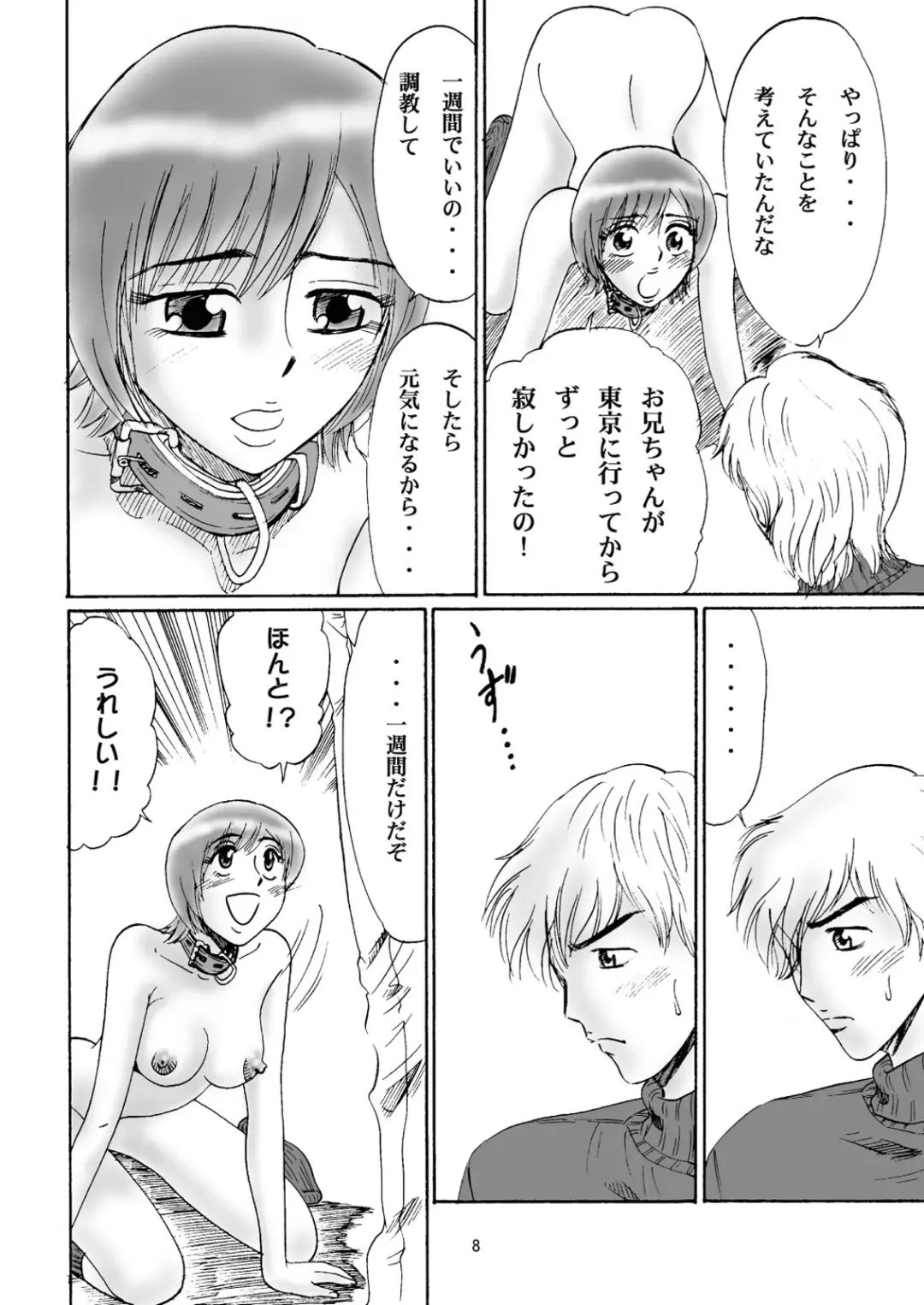 [Kandanchi] Kyoudai SM Monogatari "7days fuzz" ~Nanokakan Choukyouroku~ Zenpen Fhentai - Page 8