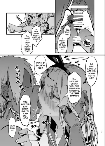 [Oosawara Sadao] Futokutei Tasuu no Otoko to Berochuu Sex Suru Shimakaze Netorase Bon | A Book Where Shimakaze Has Passionate Netorase Sex With a Large Number of Men Fhentai - Page 19
