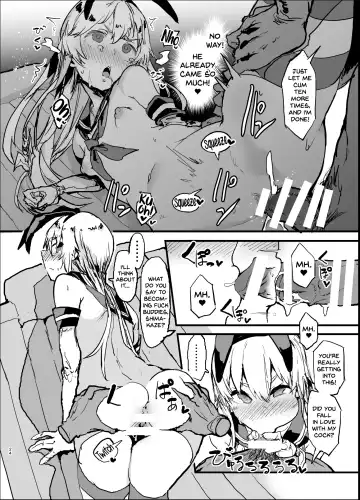 [Oosawara Sadao] Futokutei Tasuu no Otoko to Berochuu Sex Suru Shimakaze Netorase Bon | A Book Where Shimakaze Has Passionate Netorase Sex With a Large Number of Men Fhentai - Page 24